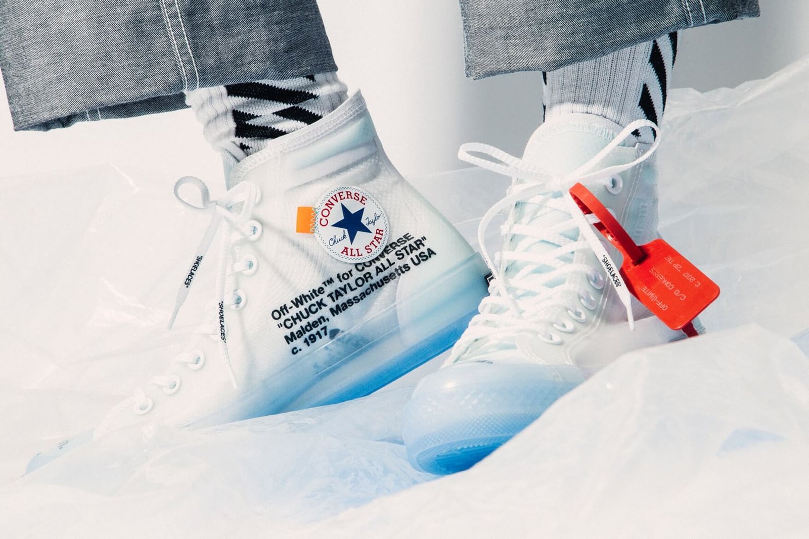 Virgil Abloh x Converse. Fotografía: Converse