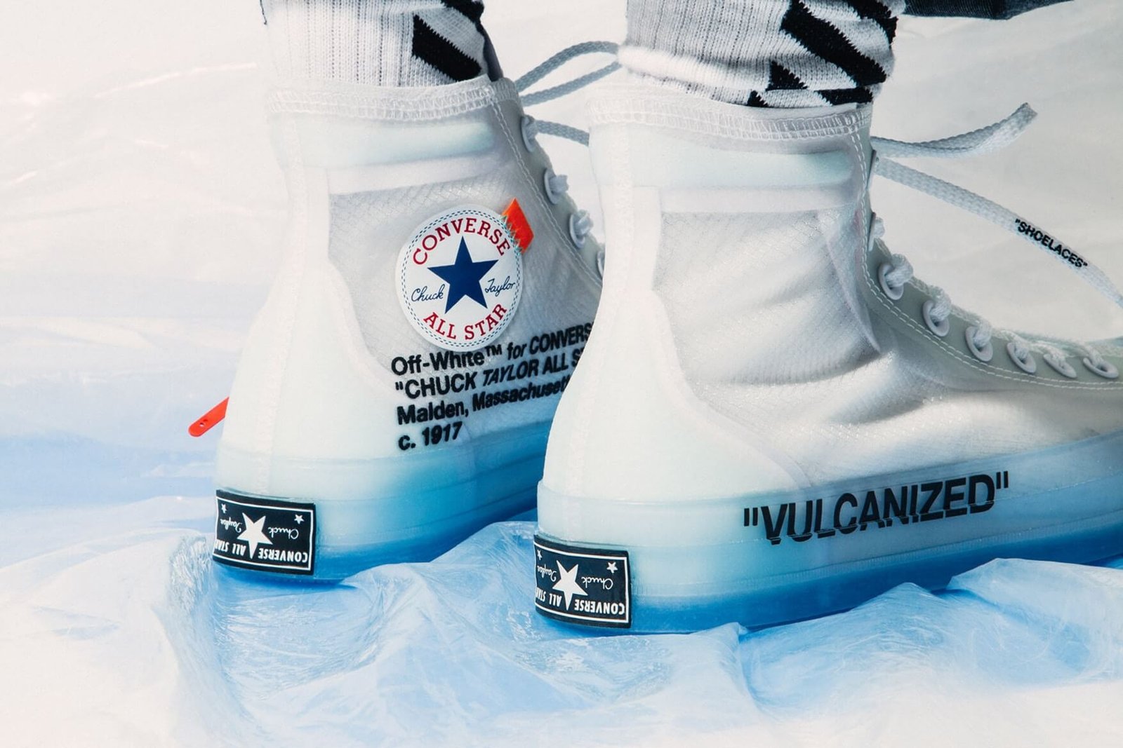 Virgil Abloh x Converse. Fotografía: Converse
