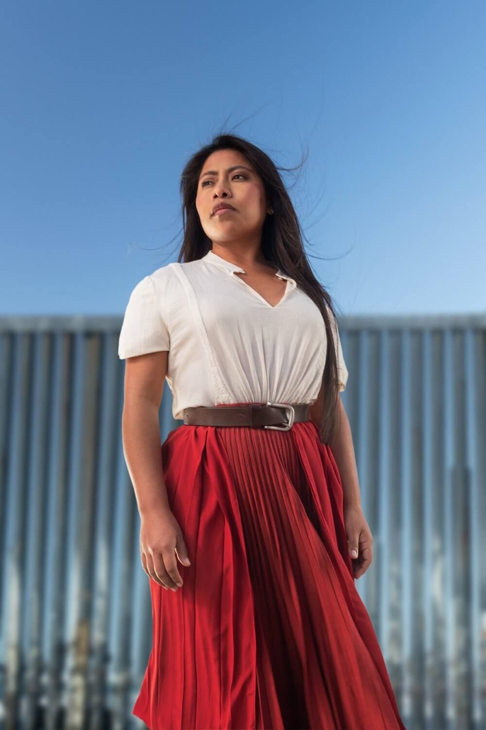 Yalitza Aparicio. Imagen: Carlos Somonte Direción: Alfonso Cuarón