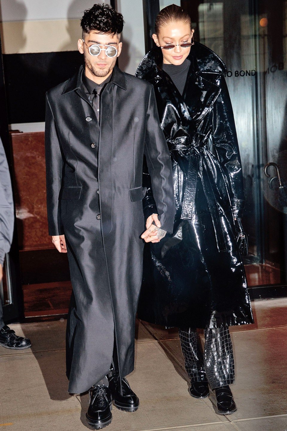 Zayn Malik y Gigi Hadid en Nueva York en 2018. Fotografía: GOTHAM/GC IMAGES